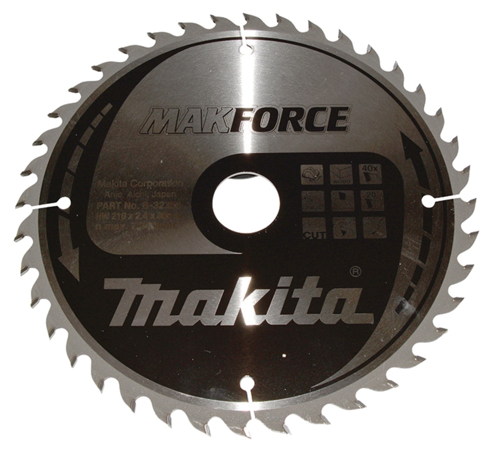 Makita Makforce Sägeblätter 210mm