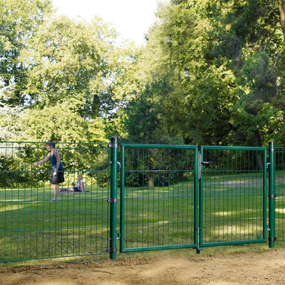 Gartentore für Einstabmatten