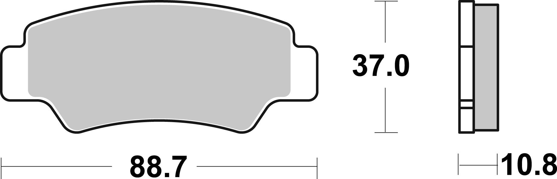 Bremsbeläge Off Road