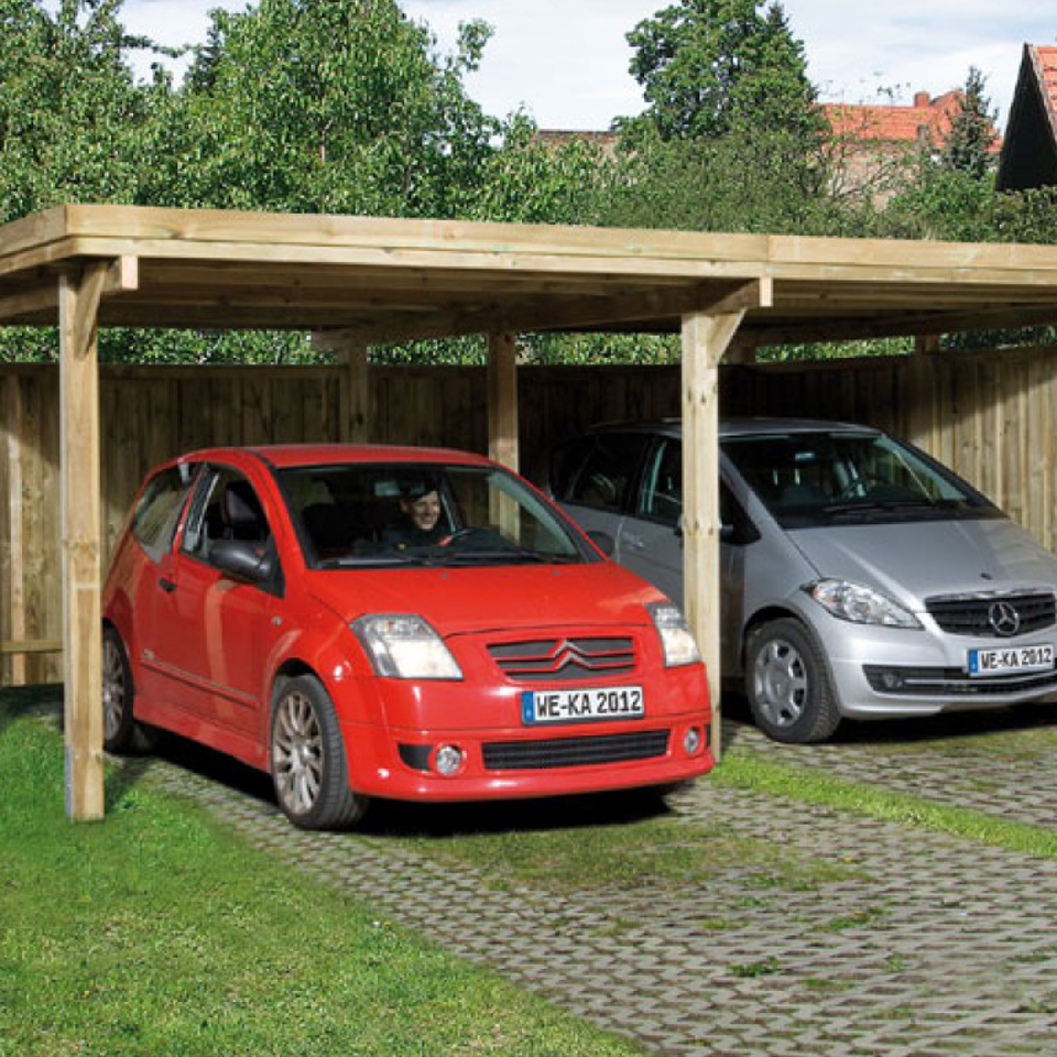 Weka Doppelcarports