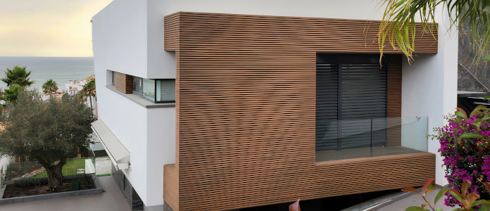 WPC Fassadenverkleidung