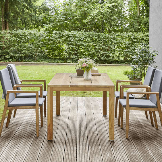 Gartenmöbel aus Teakholz