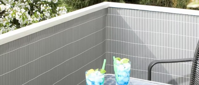 NOOR Sichtschutz Zaunmatten Kunststoff Sichtschutz Zaun