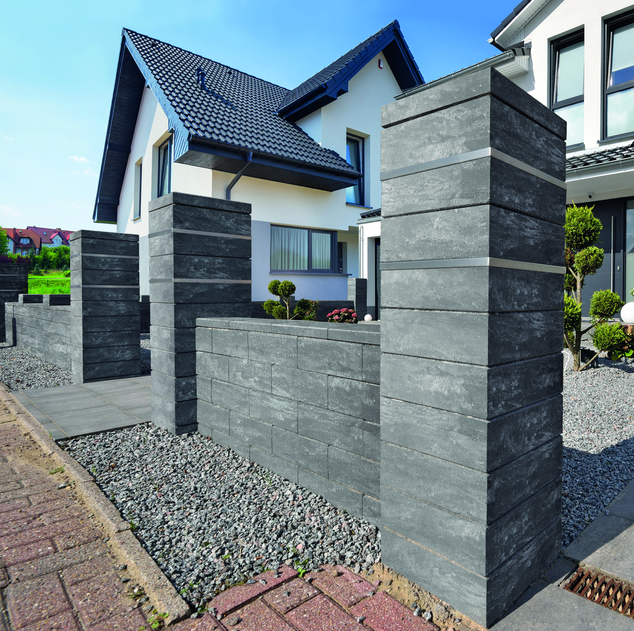 Mauersystem Trend-Line