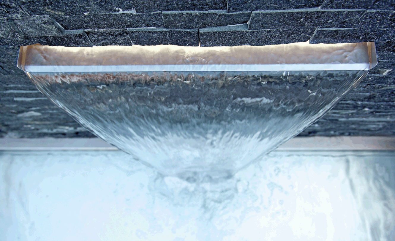 Wasserfallbeleuchtung