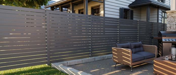 Sichtschutz Zaun Komplett-Sets