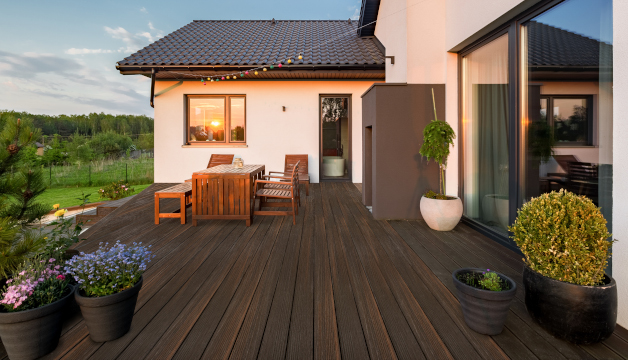 WPC/BPC Hohlkammerprofil Terrassendielen