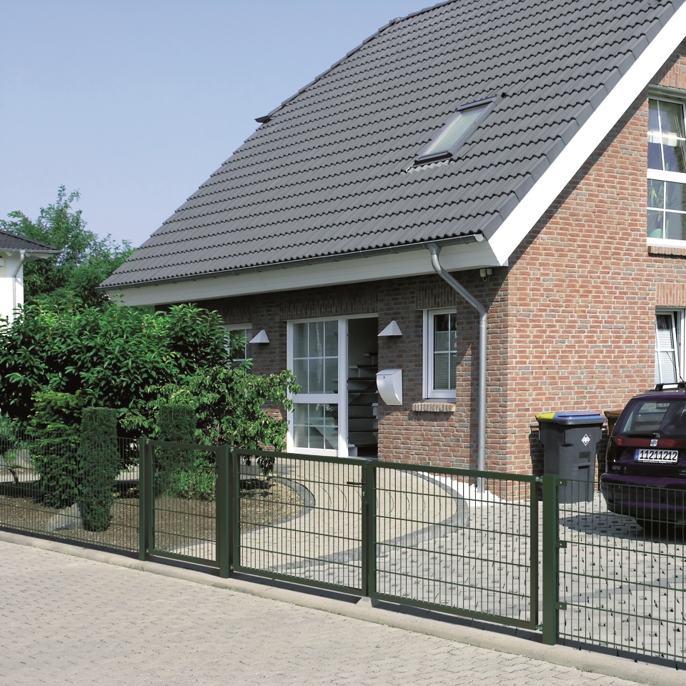 Alberts Doppelstabmatten Zaun 6/5/6