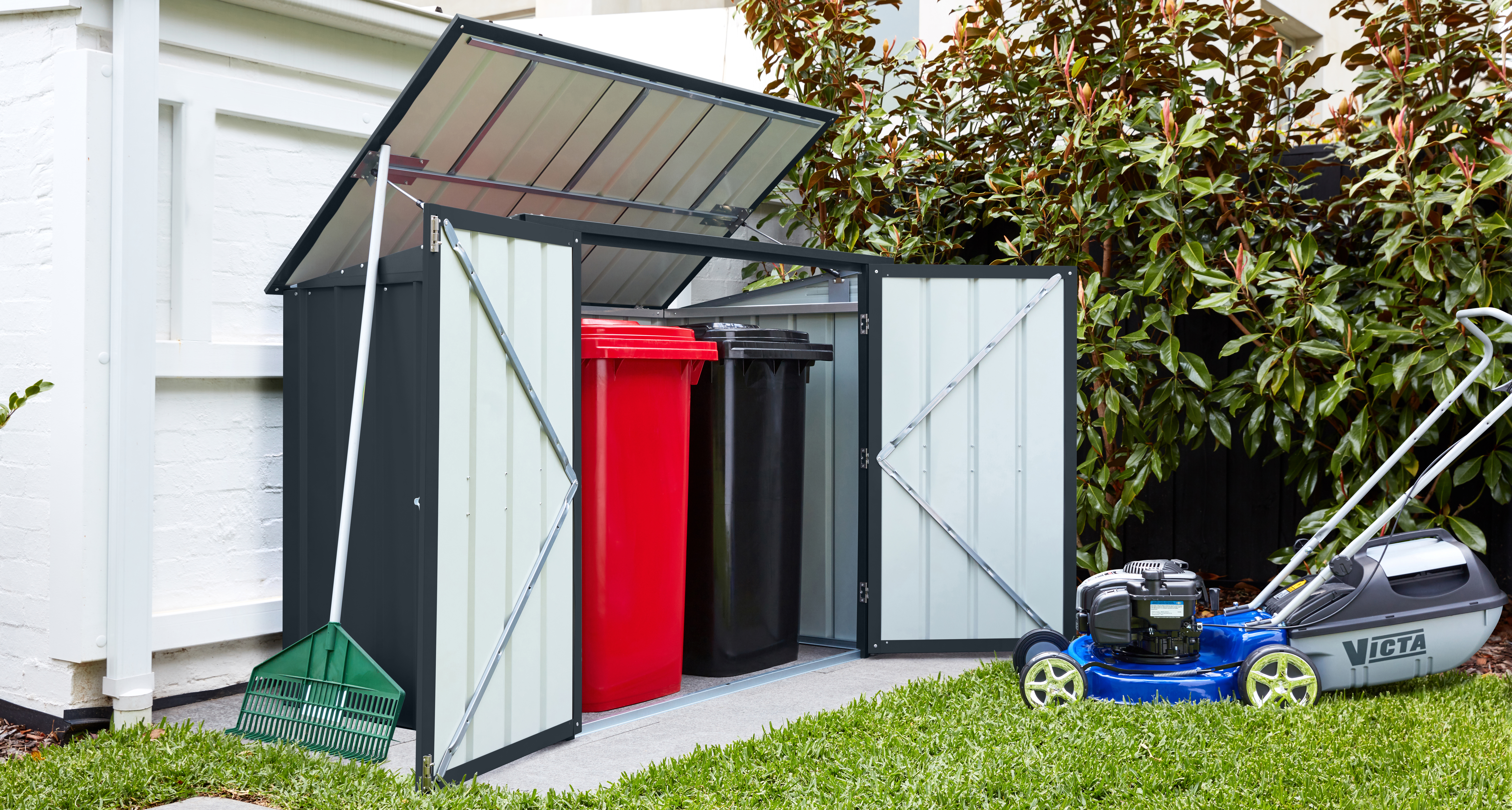 2er Mülltonnenboxen