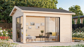 Palmako Gartenhäuser nach Dachform