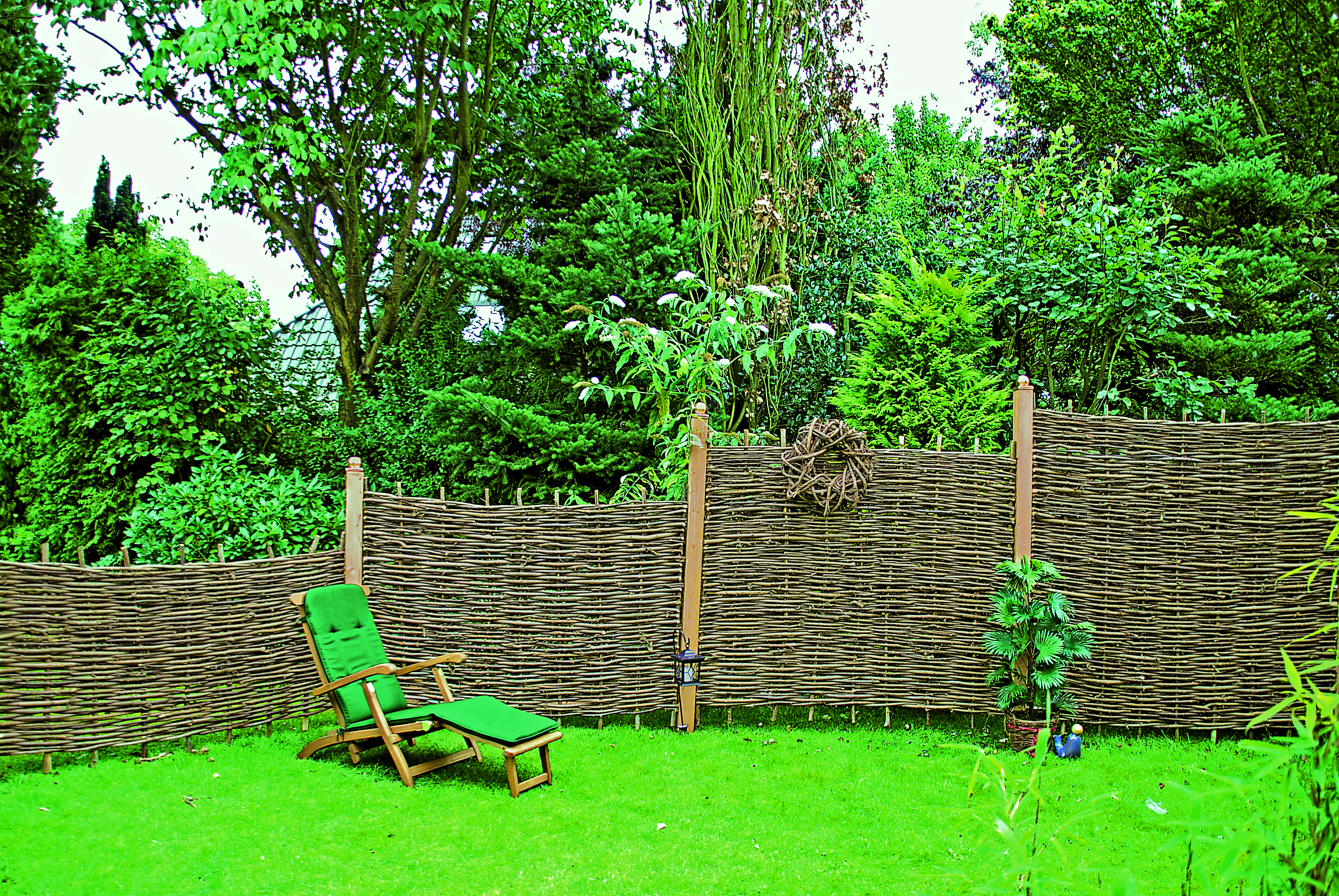 T&J PABLO Natürlicher Sichtschutz Zaun