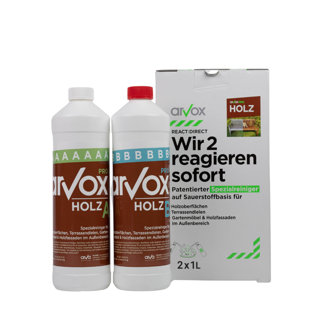 Arvox Pro Holz 2-Komponenten-Reiniger