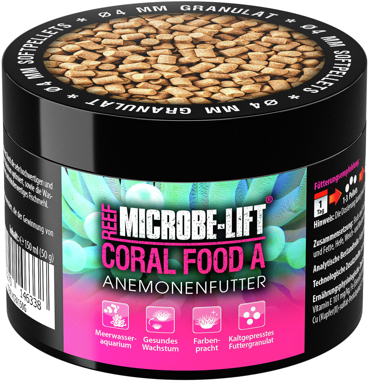 MICROBE-LIFT Fischfutter & Garnelenfutter Meerwasseraquaristik
