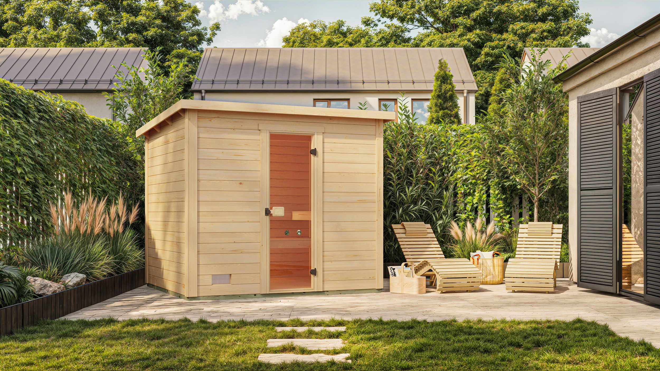 Saunahäuser unter 2000 Euro