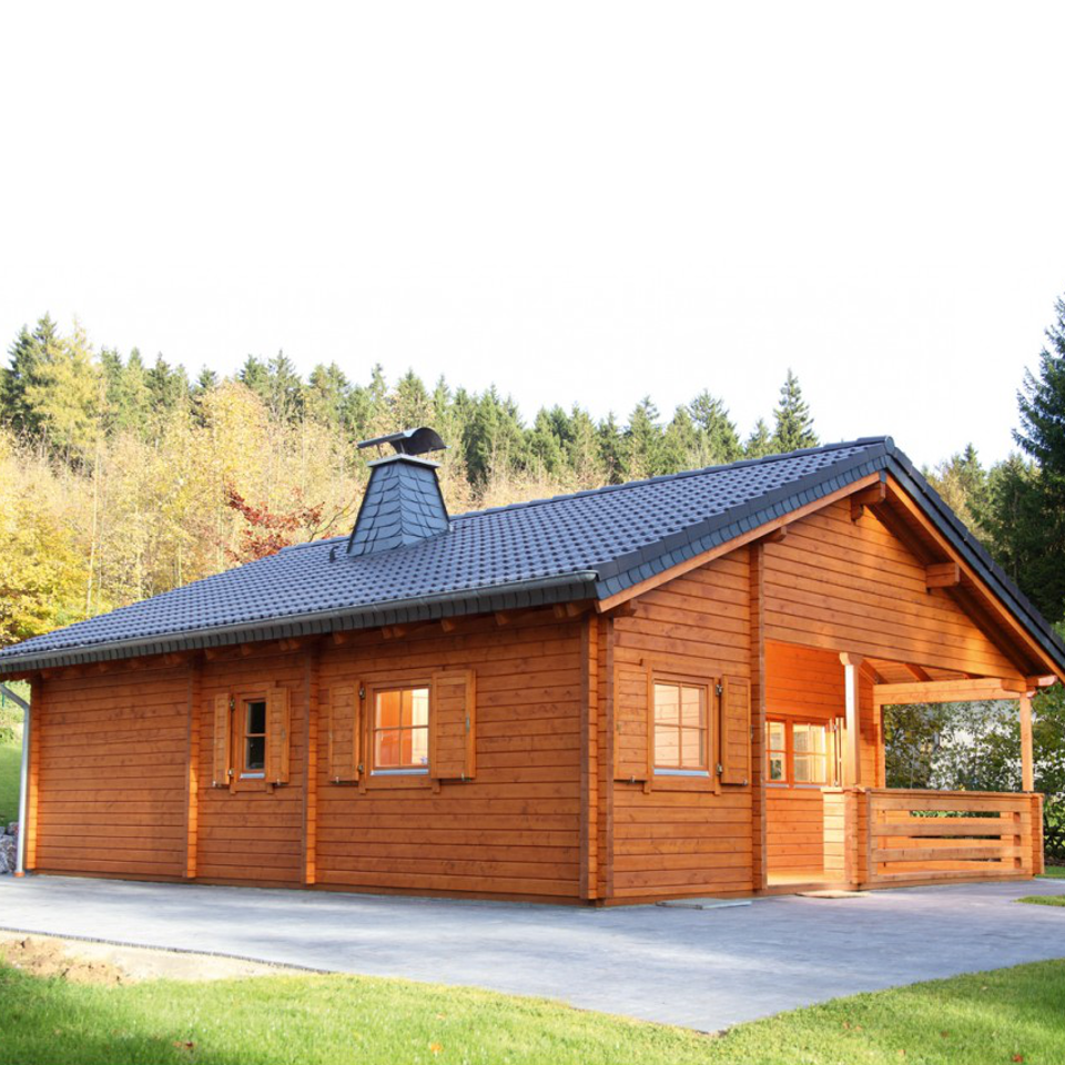 Wolff Finnhaus Ferienhäuser 92 mm