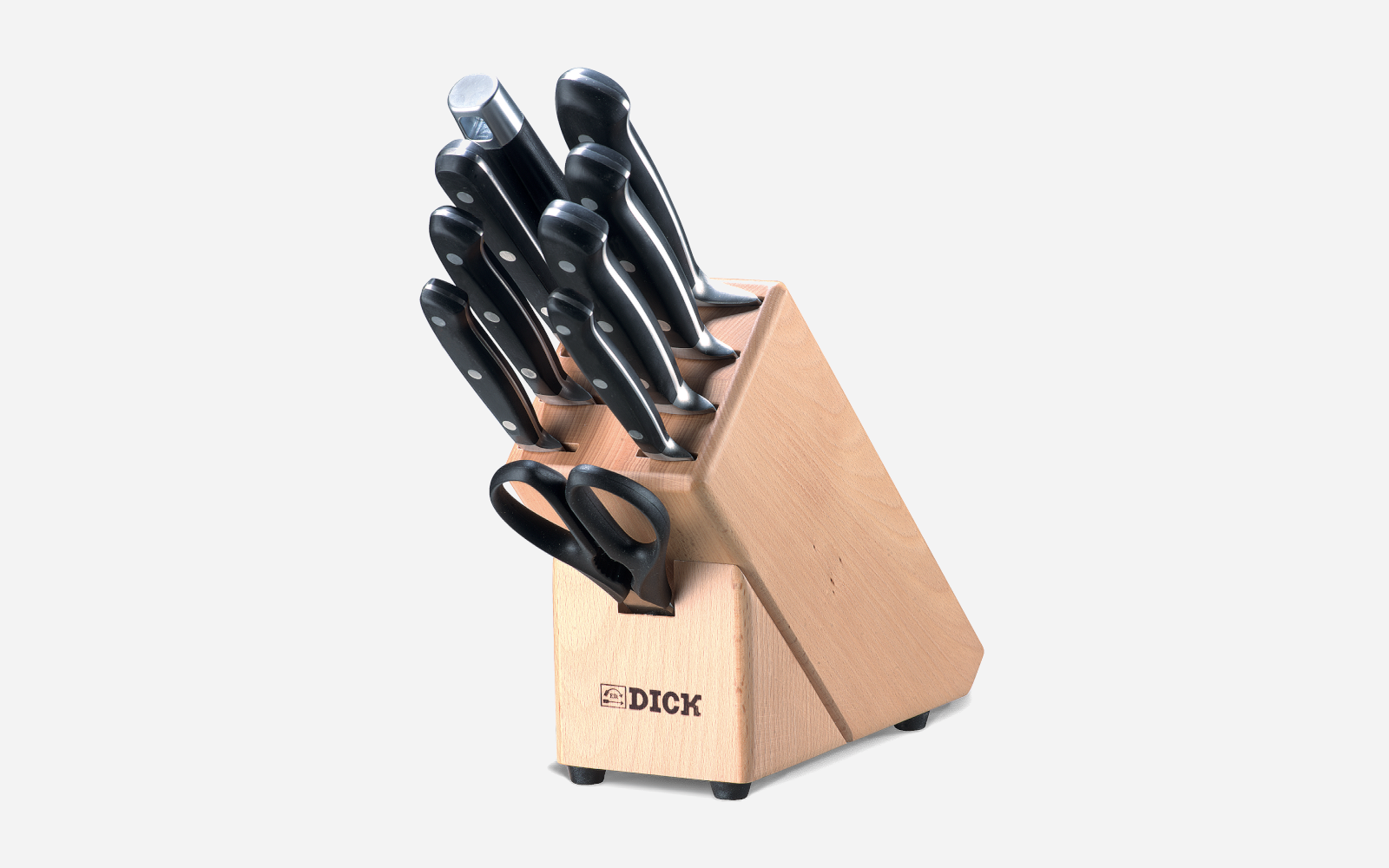 Dick Messerblock mit Messer