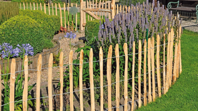 T&J Holz-Vorgartenzaun