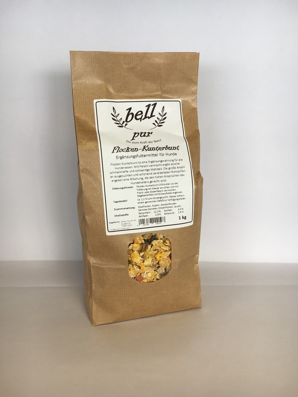 Getreideflocken für BARF & Frostfutter