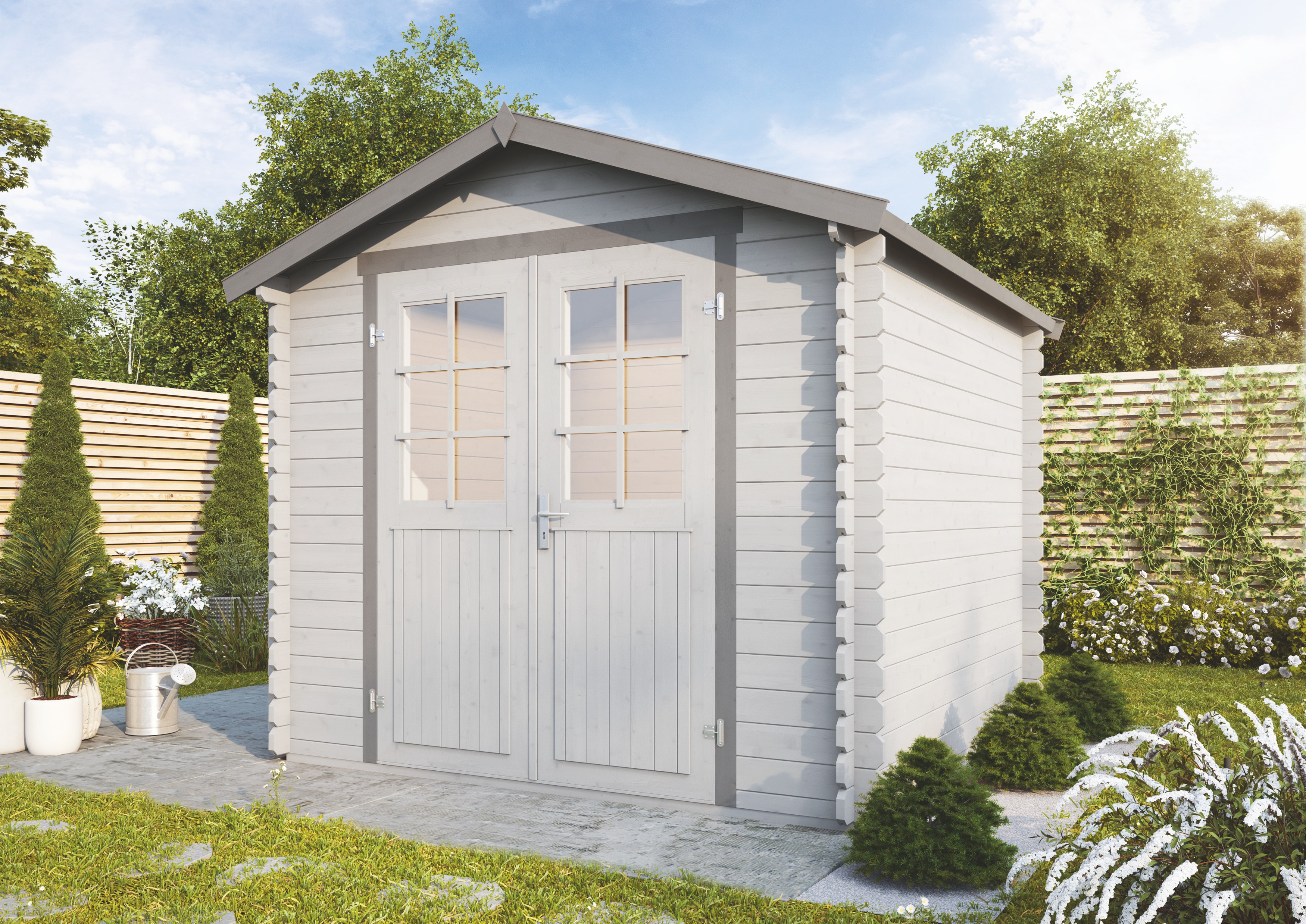 Wolff Finnhaus Satteldach Gartenhäuser