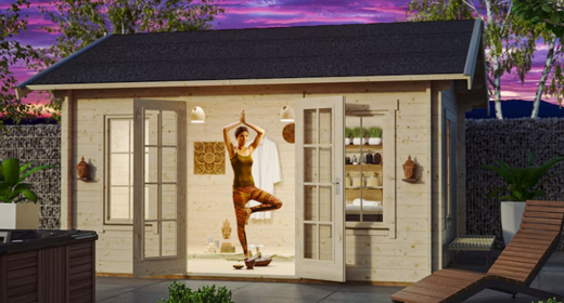 Skan Holz Blockbohlenhäuser 70 mm