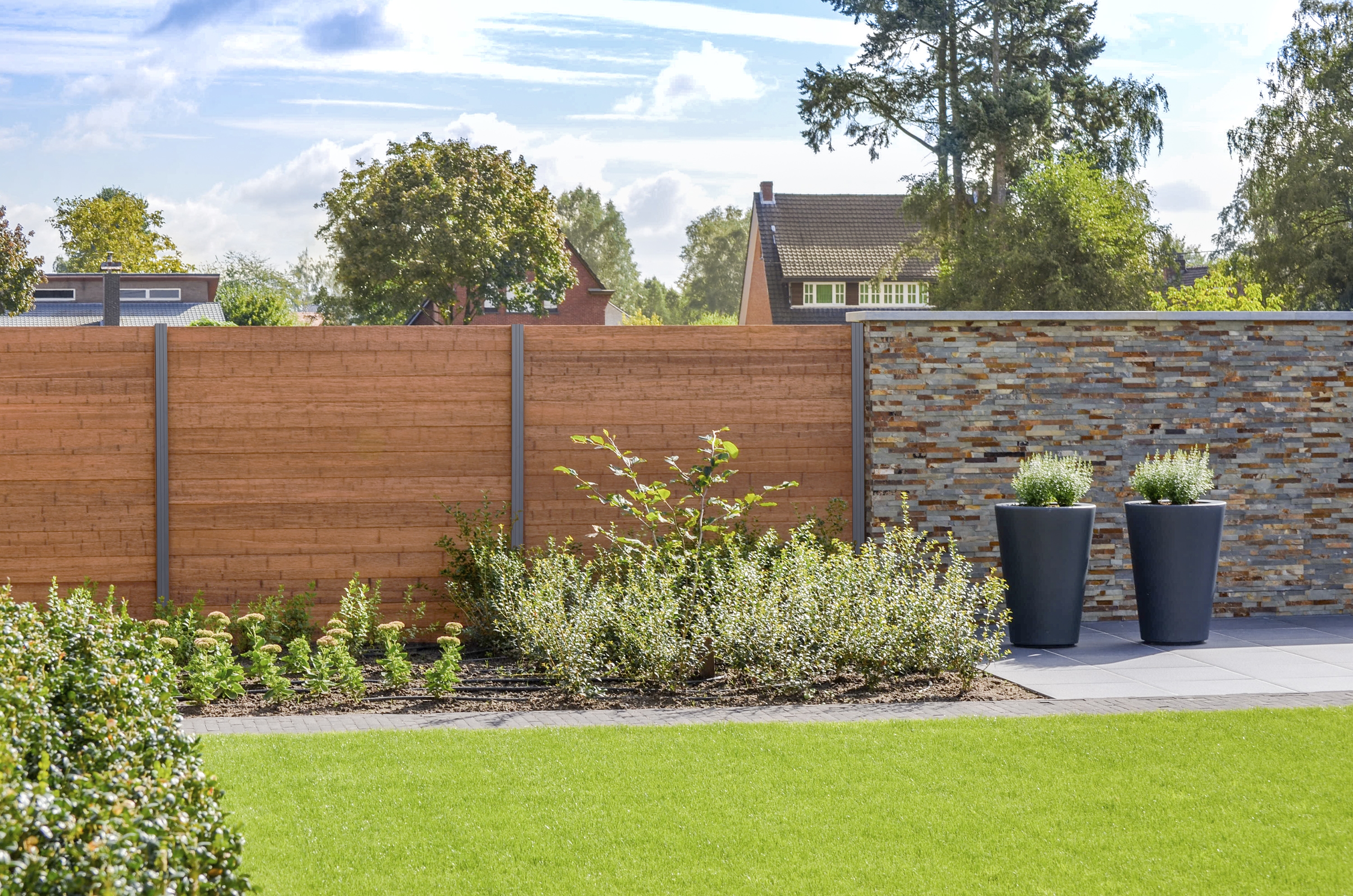 Bambus Sichtschutz Zäune