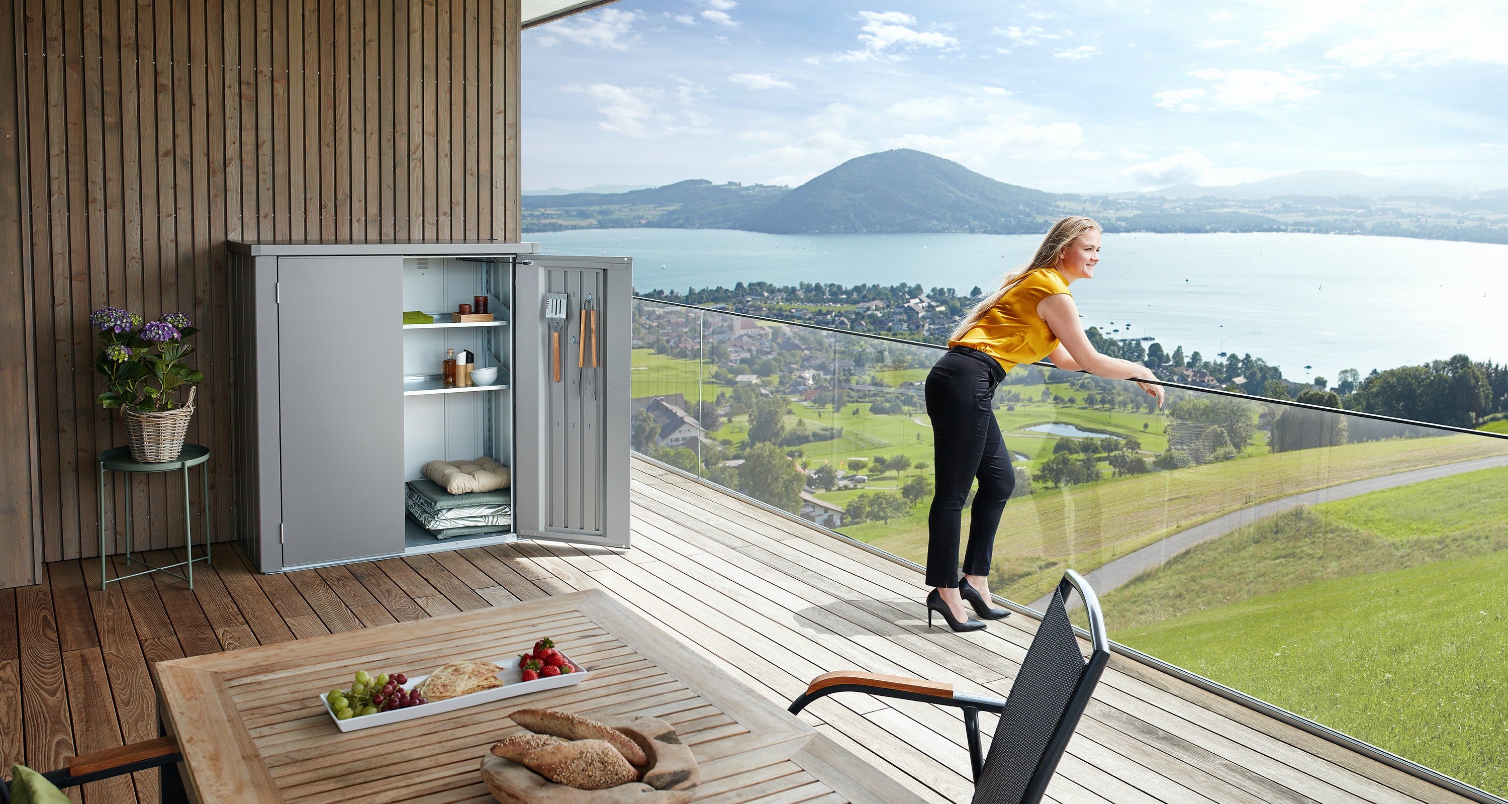 Ersatzteile für Biohort Terrassenschrank Romeo