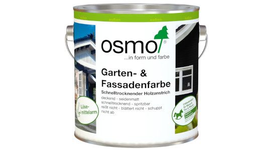 OSMO Anstriche für Gartenhäuser & Carports