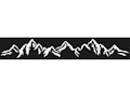 dz VIDUAL Designblech Mountains Anthrazitgrau RAL 7016Vorschaubild