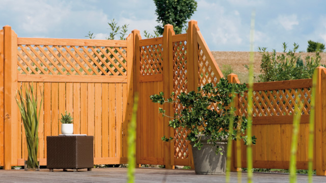 BM Massivholz Zaunserie Havanna