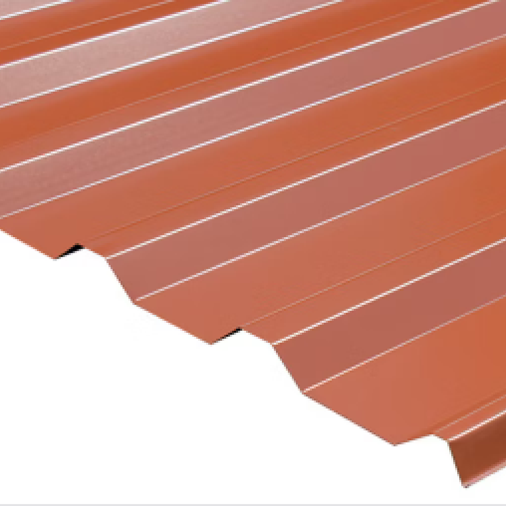 0,5 mm Stahldachplatten (pulverbeschichtet) Varianten Bild