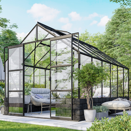 Sockelmauer-Farbe: Basalt Varianten Bild