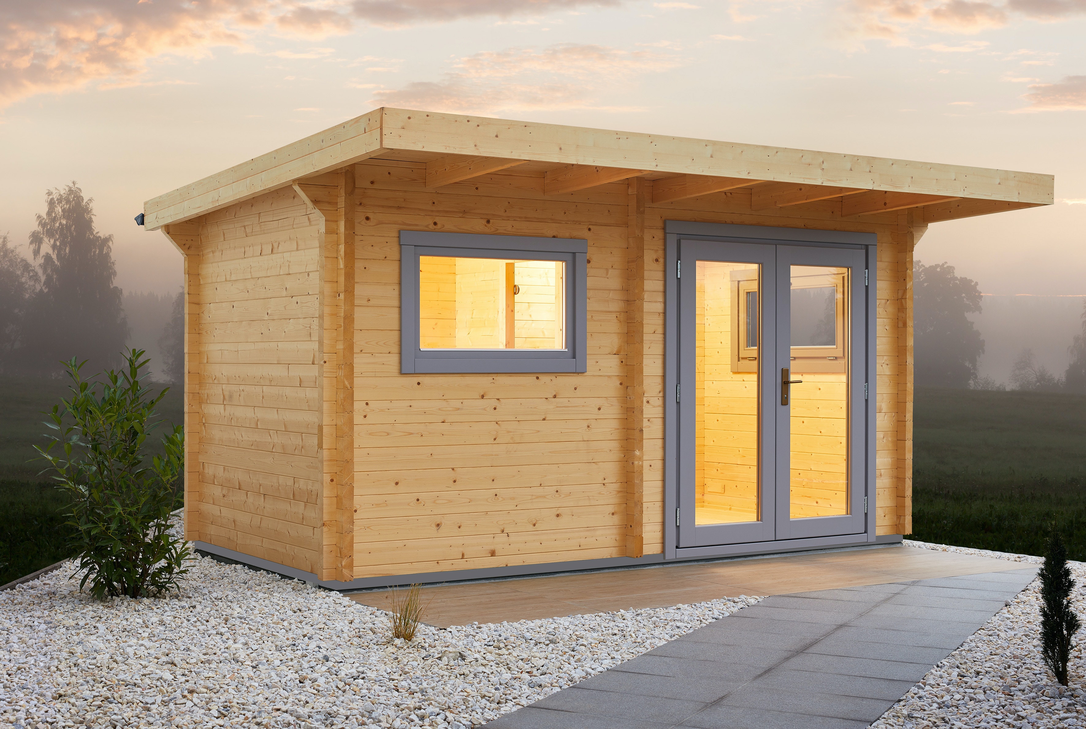 Infraworld Saunen mit Vorraum