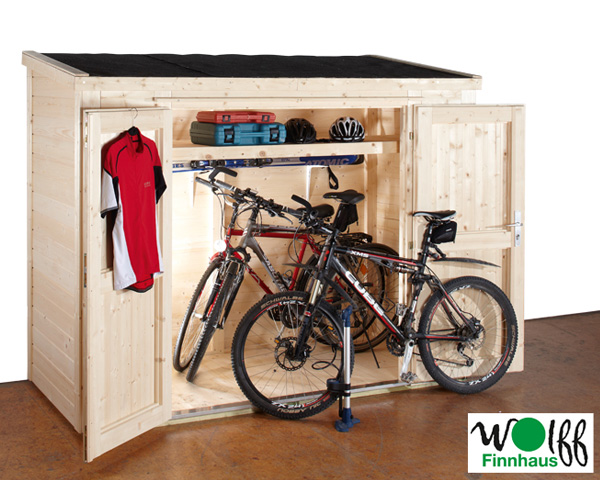 Wolff Finnhaus Holz-Geräteschrank