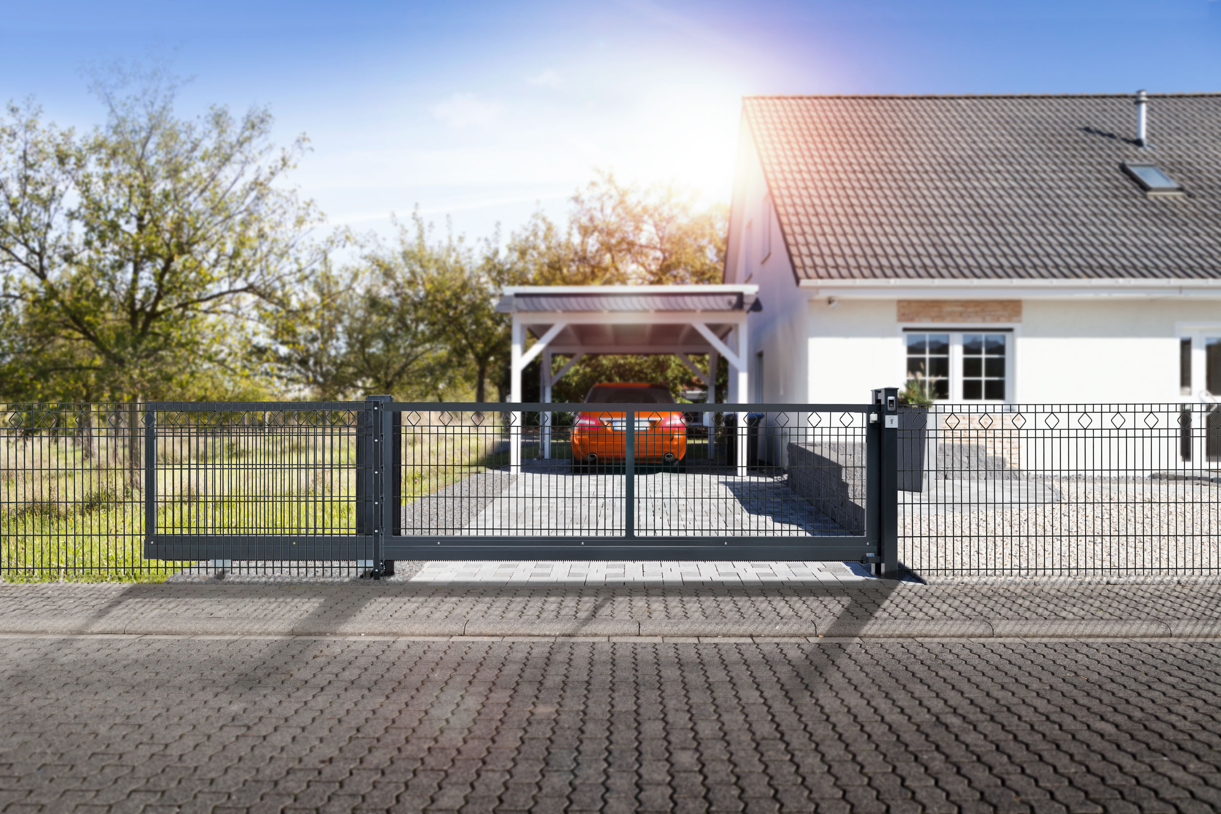 Elektrische dz Schiebetore