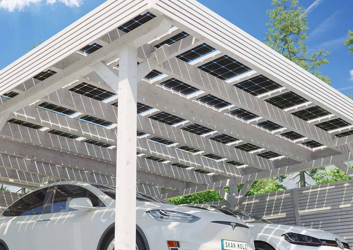 Transparente Solarmodule von Solarwatt