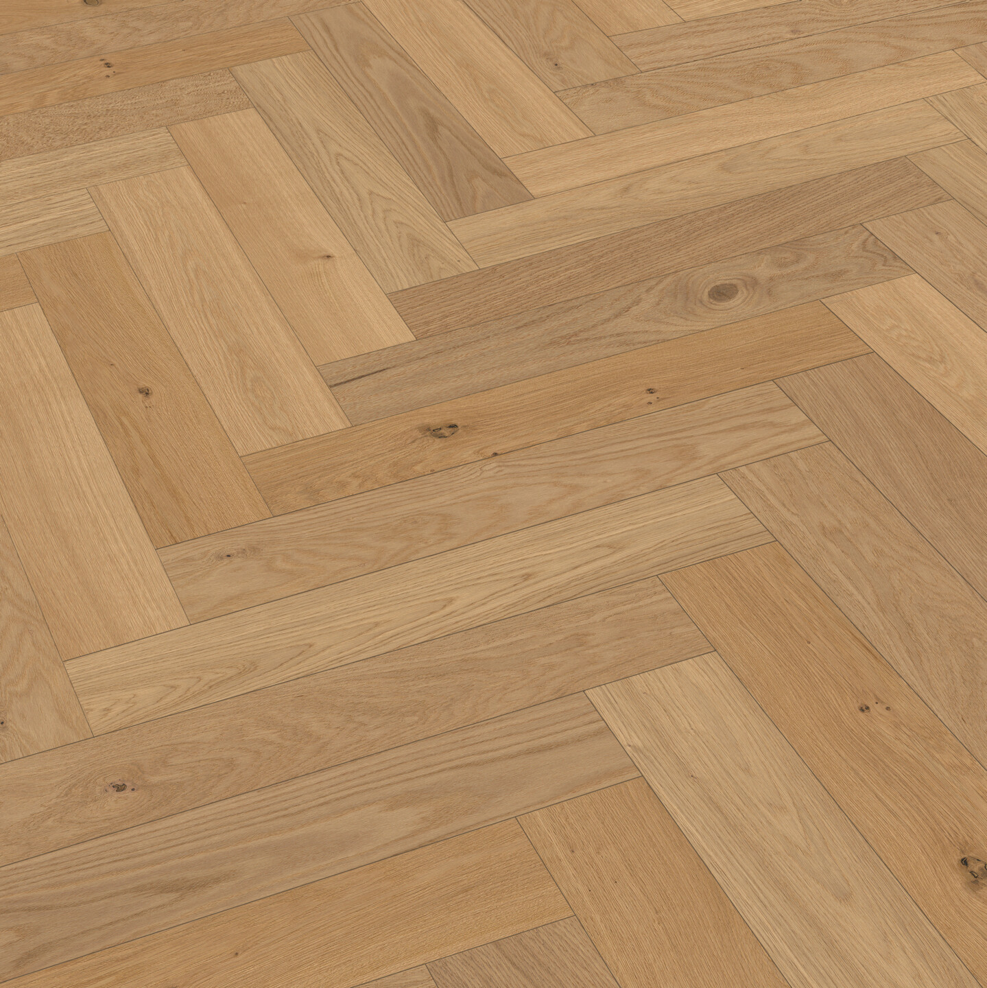 MeisterWerke Lindura-Holzboden HS 500 Fischgrätformat Eiche classic gebürstet 8925 - ultramattlackiert