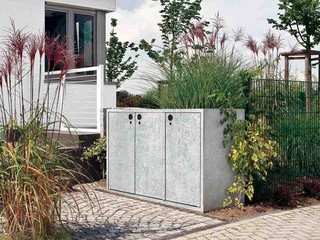 Paul Wolff Mülltonnenbox KLASSIK Dreifachschrank 1203