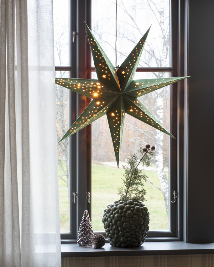 Papierstern Dekoration