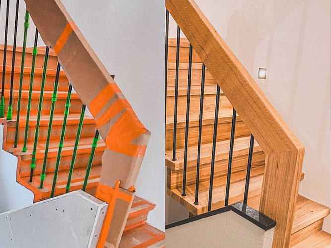 Wie kann ich meine Holztreppe renovieren?