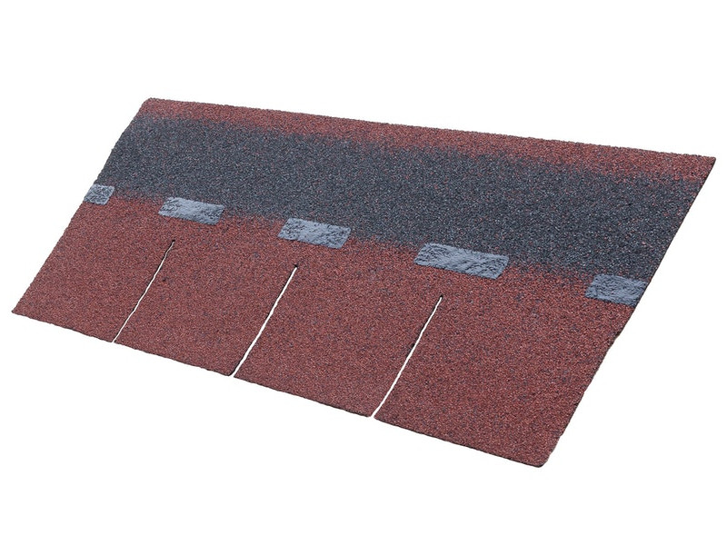 Rechteckdachschindeln haben eine sehr symmetrische Optik