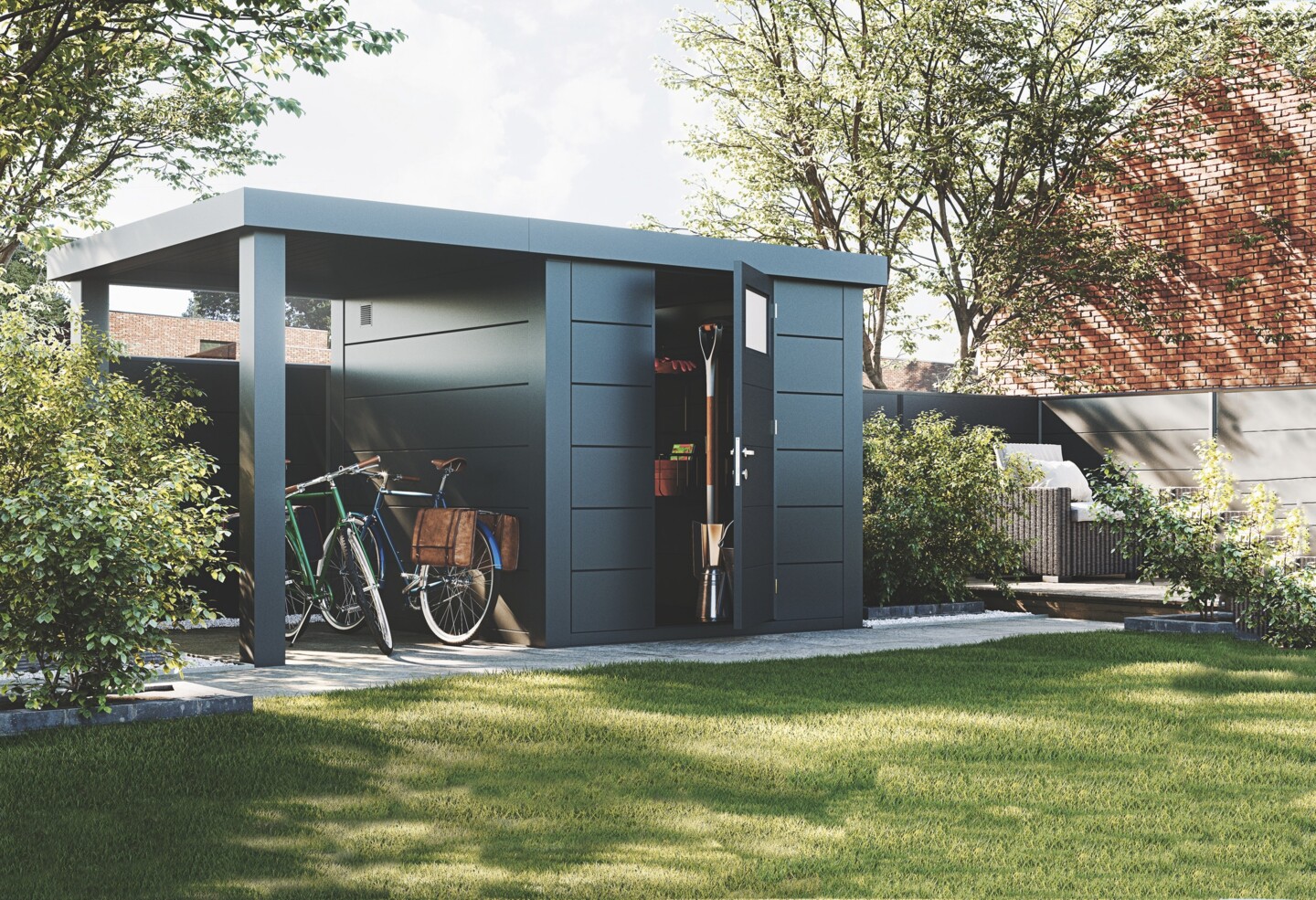 Geräumiges Gerätehaus