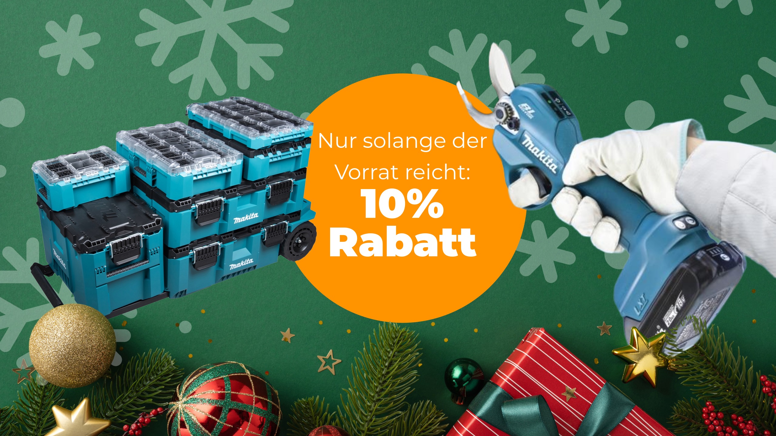 10% Rabatt auf Makita Weltneuheit