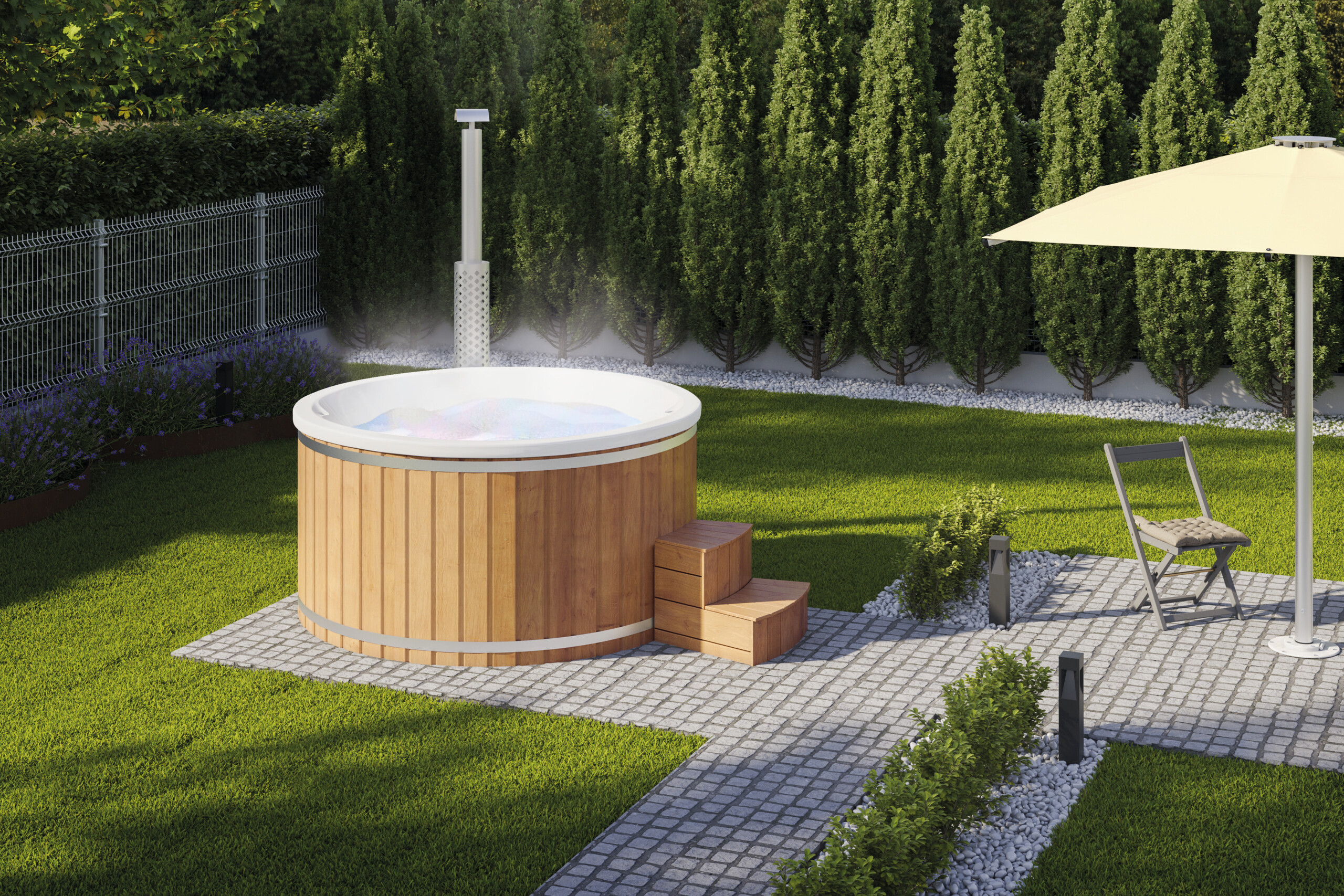 Entspannung im Whirlpool oder Hot Tub Teaser Bild 1
