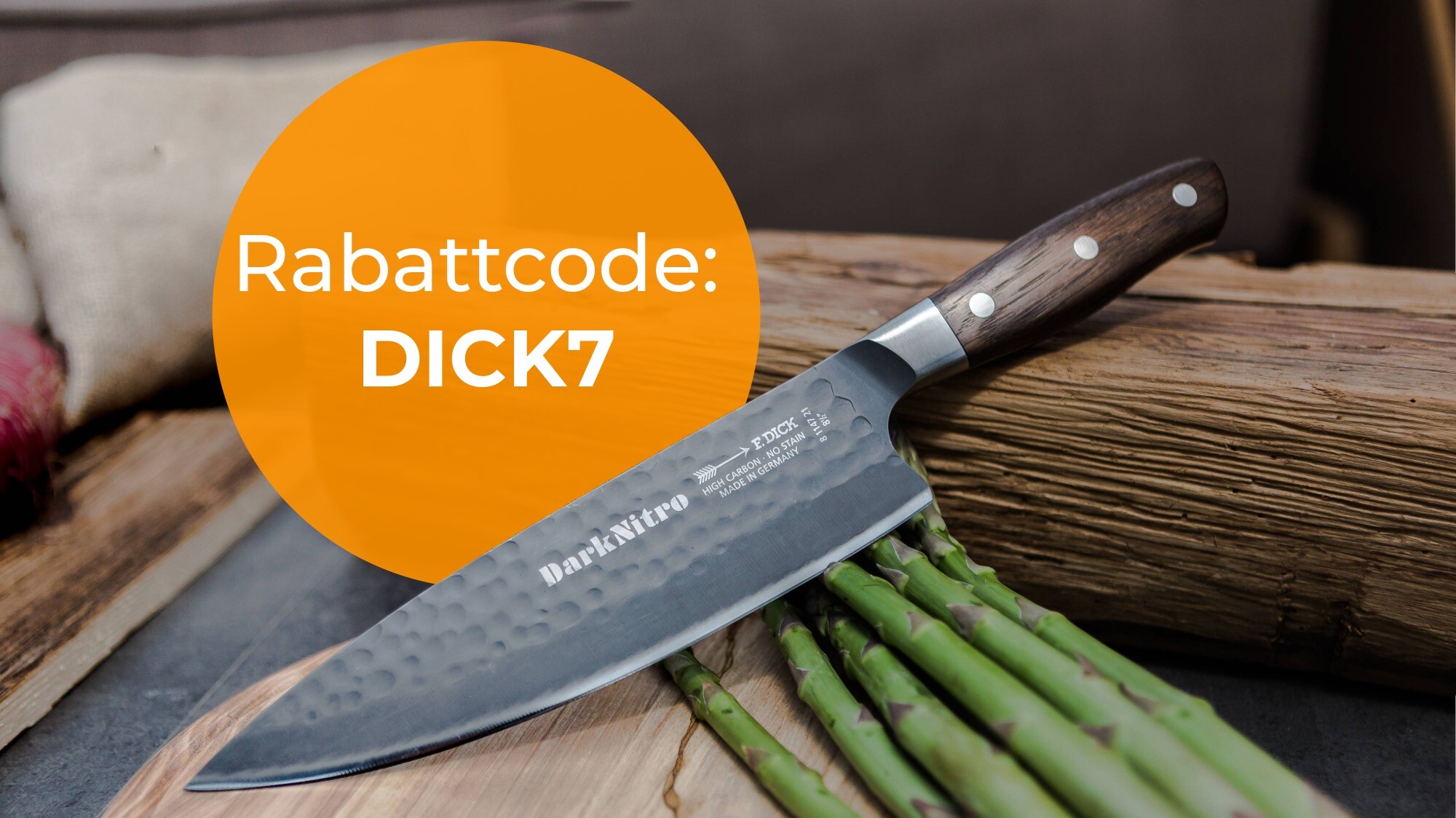 7% auf Messer von Dick