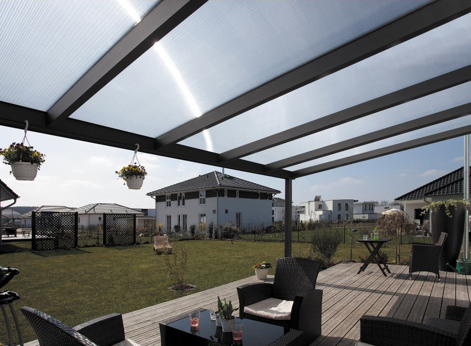 Skan Holz Terrassenüberdachung Genua