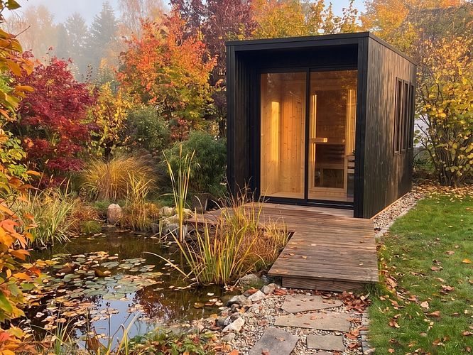 13 Gartensauna-Ideen für Ihre private Wellnessoase