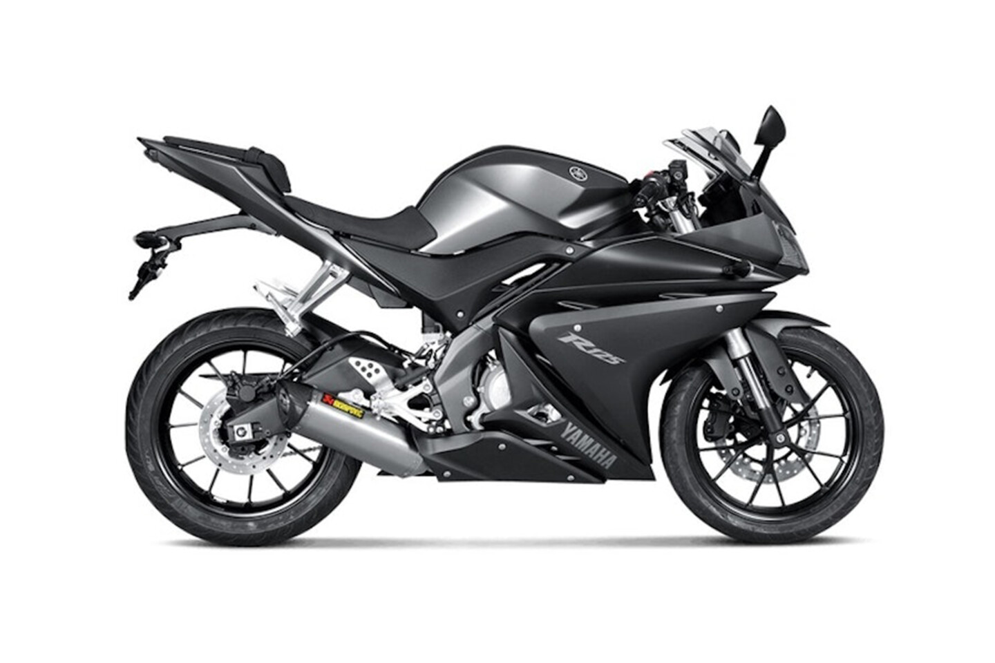 Akrapovič Racing Line Titan Auspuffanlage Yamaha MT-125 14–19; YZF-R125 14–18