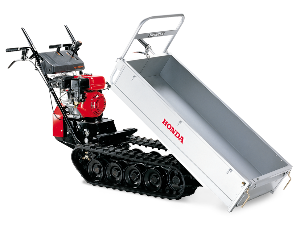 Der Honda Allwegtransporter mit Ladepritsche