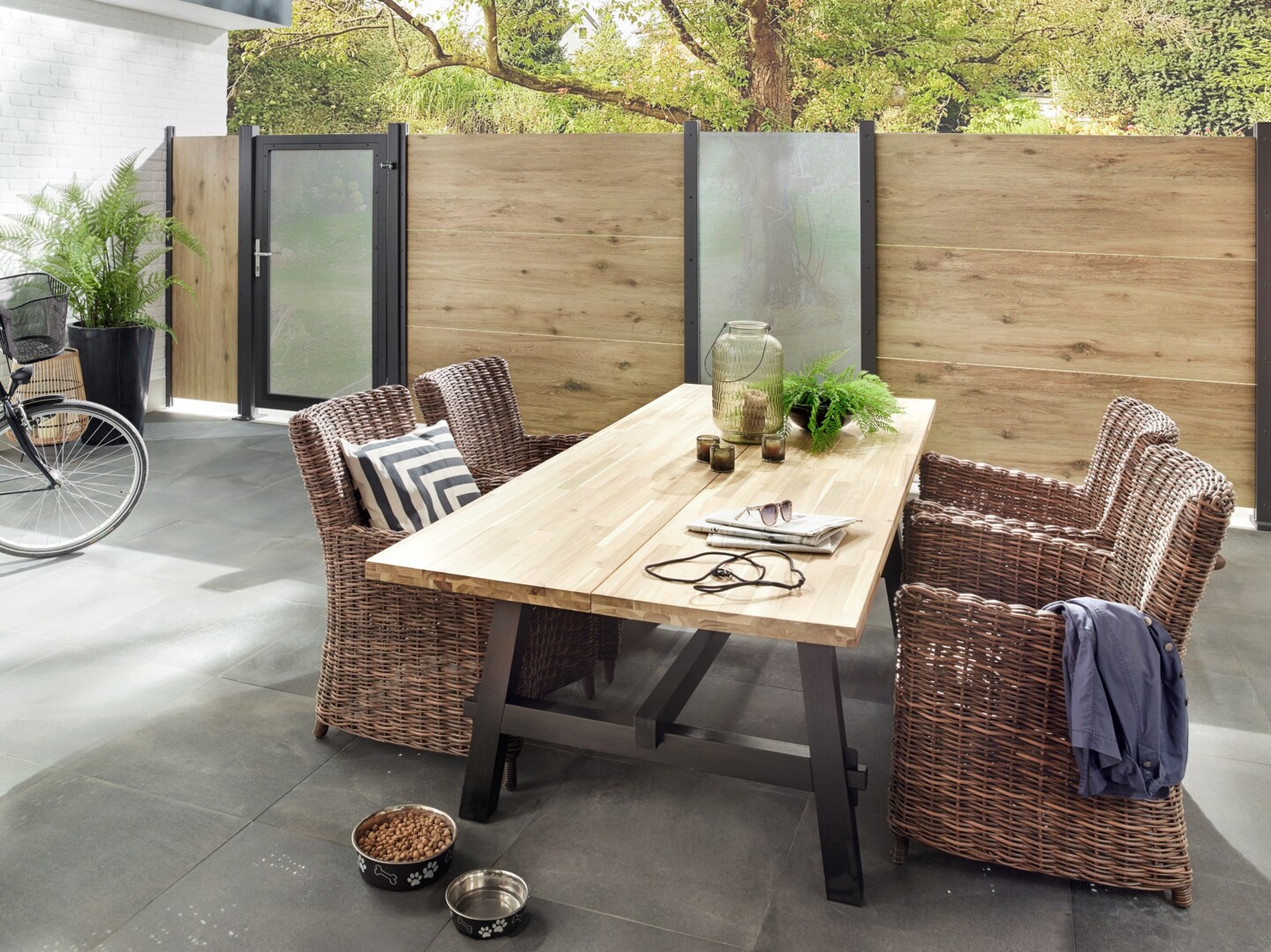 TraumGarten Sichtschutz System Keramik