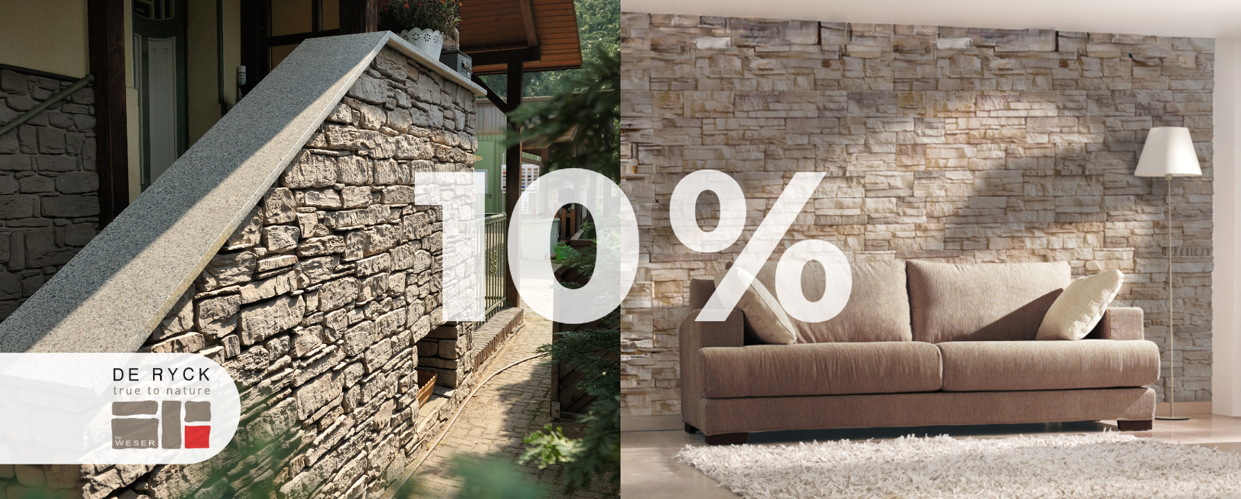 10 % Rabatt auf Betonsteinelemente